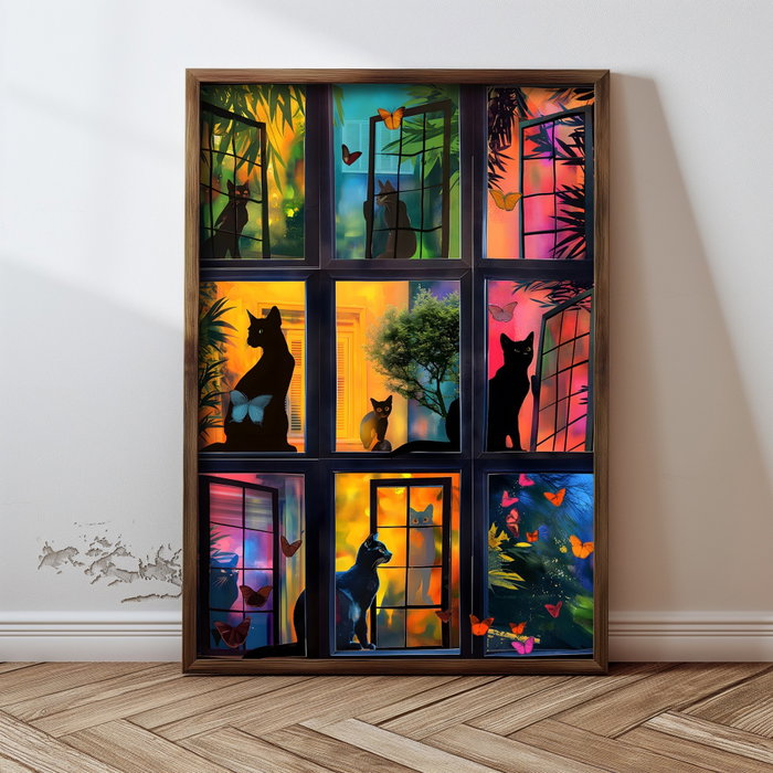 Wallity Cuadro Decorativo GE163-L Multicolor